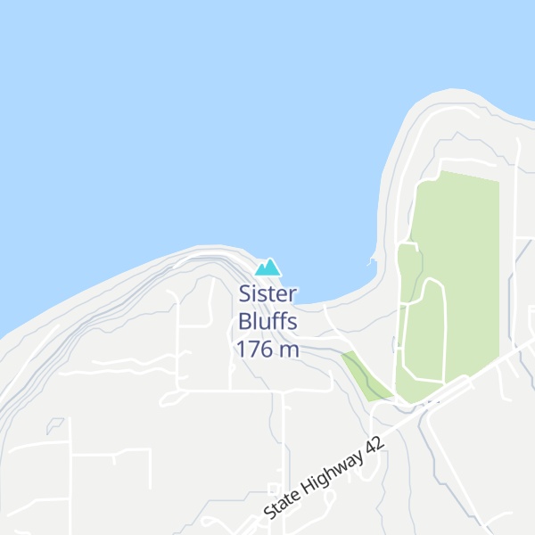 Map of Sister Bluffs