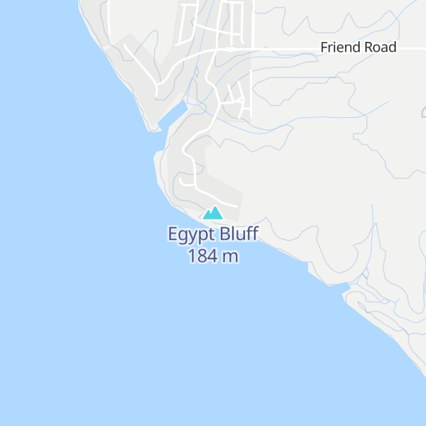 Map of Egypt Bluff