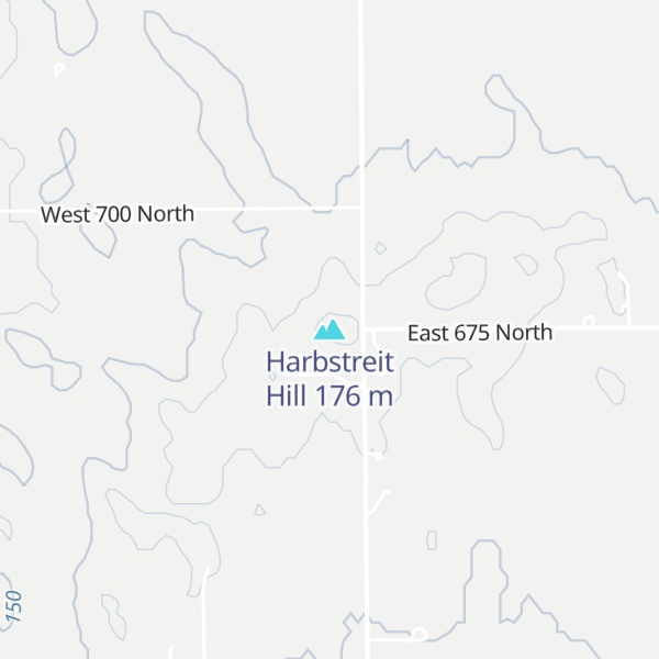 Map of Harbstreit Hill