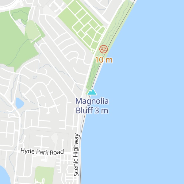 Map of Magnolia Bluff