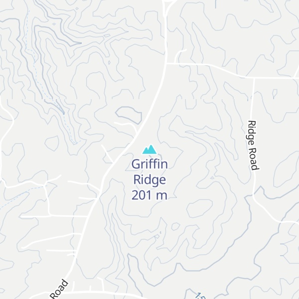 Map of Griffin Ridge