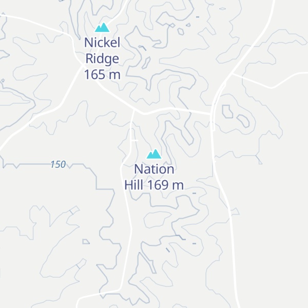 Map of Nation Hill