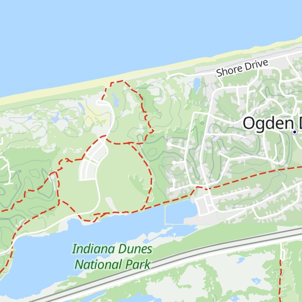 Map of Smoking Dune
