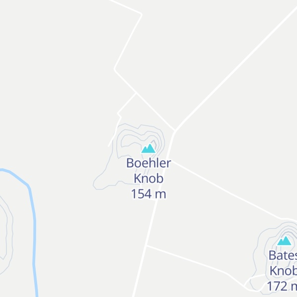 Map of Boehler Knob