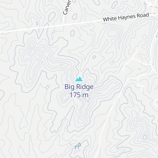 Map of Big Ridge