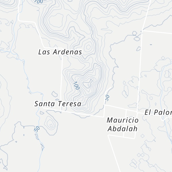 Map of Cerro El Zopilote