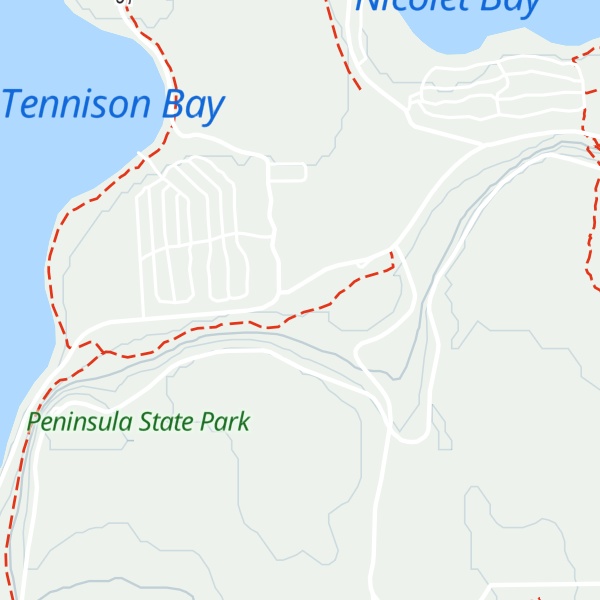 Map of Nature Center