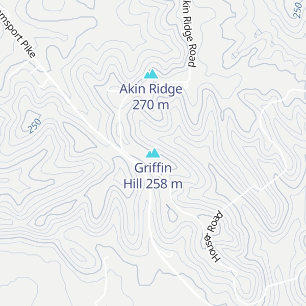 Map of Griffin Hill