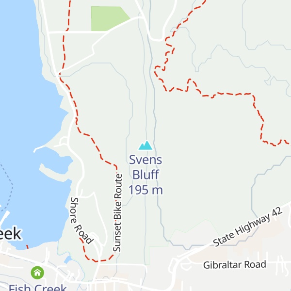 Map of Svens Bluff