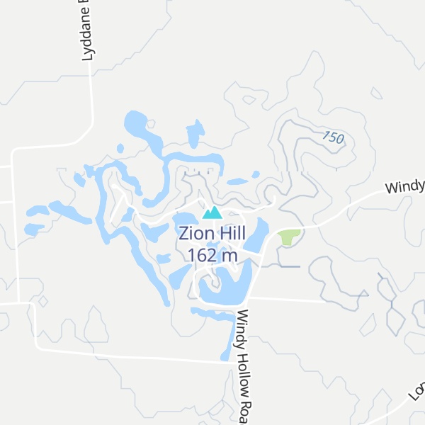 Map of Zion Hill
