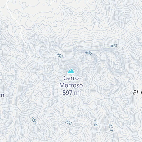 Map of Cerro Morroso
