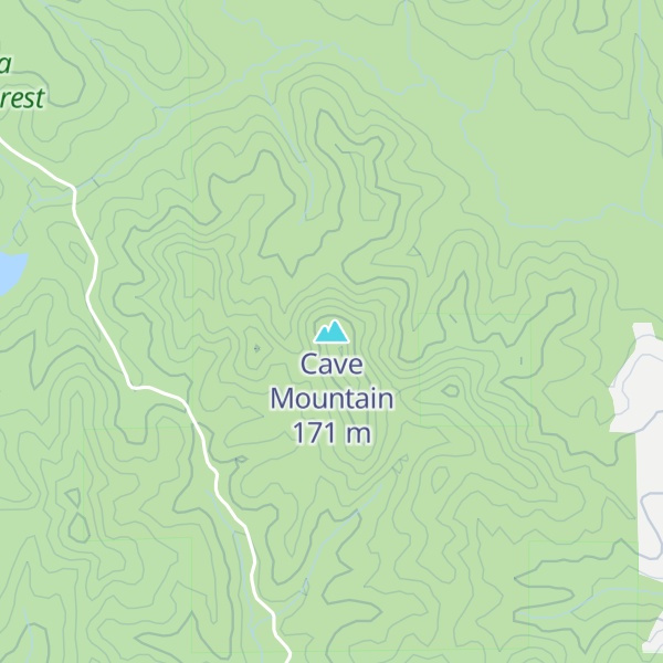Map of Cave Mountain