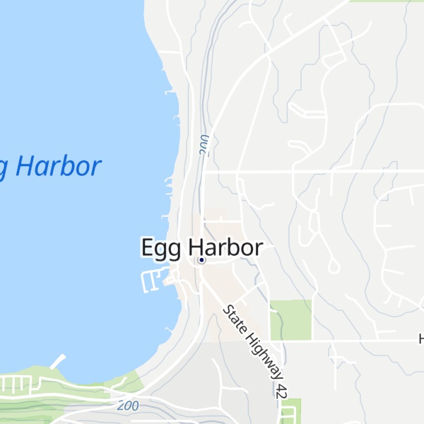 Map of Egg Harbor | Door County Welcome Center