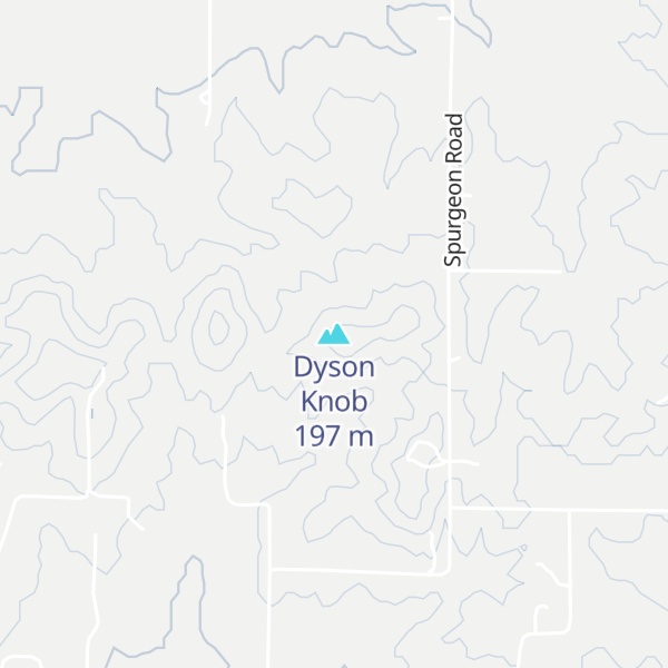 Map of Dyson Knob
