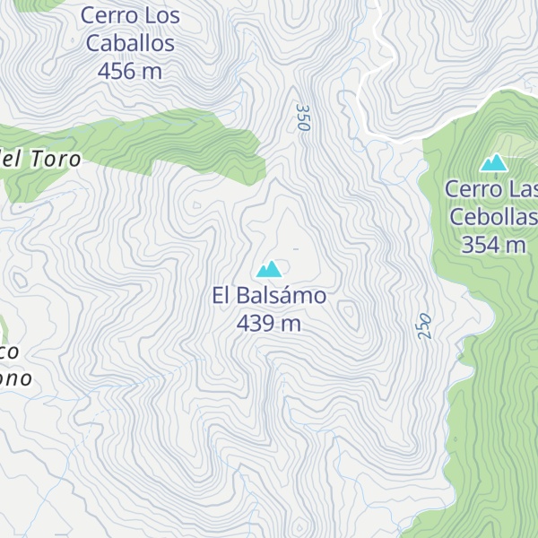 Map of El Balsámo