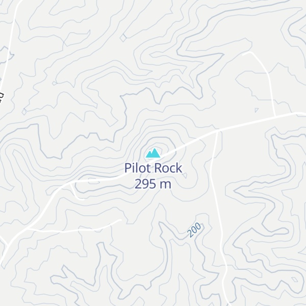 Map of Pilot Rock