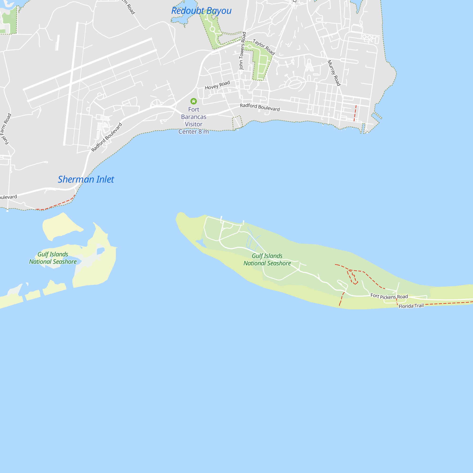 Visitor Center map