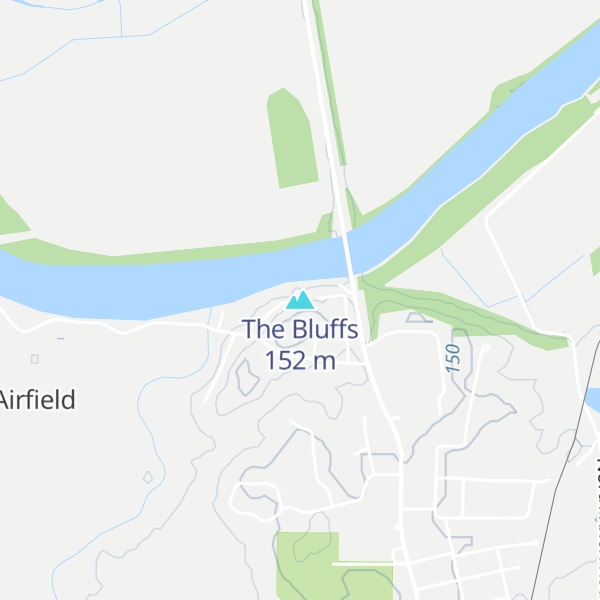 Map of The Bluffs