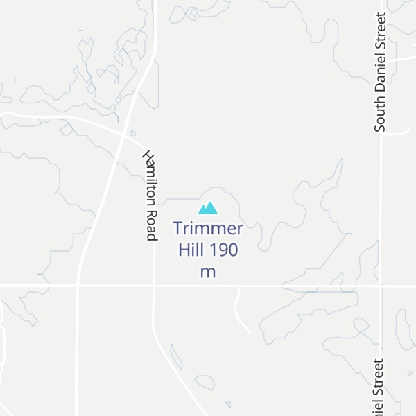 Map of Trimmer Hill