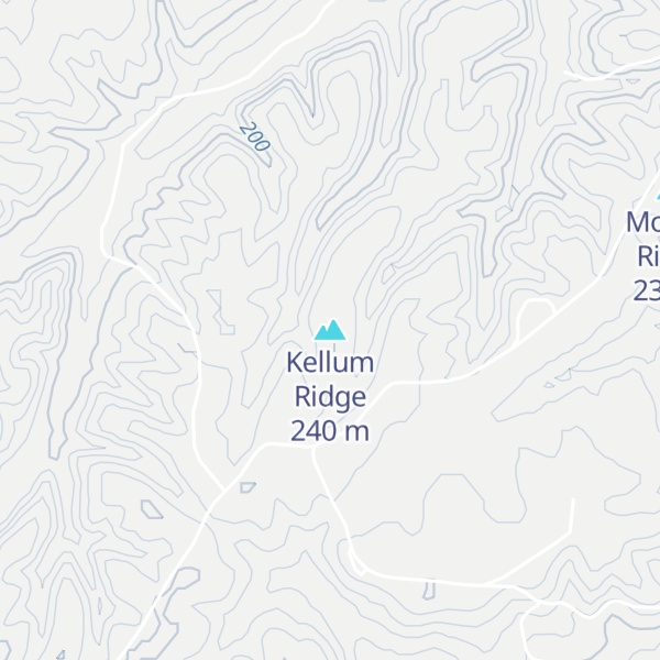 Map of Kellum Ridge