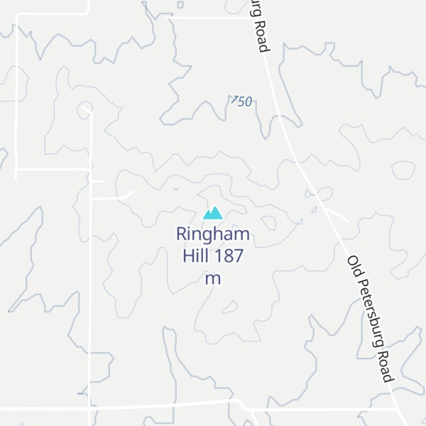 Map of Ringham Hill