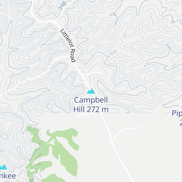 Map of Campbell Hill
