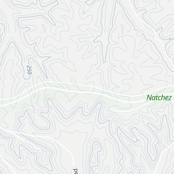 Map of Saunders Ridge