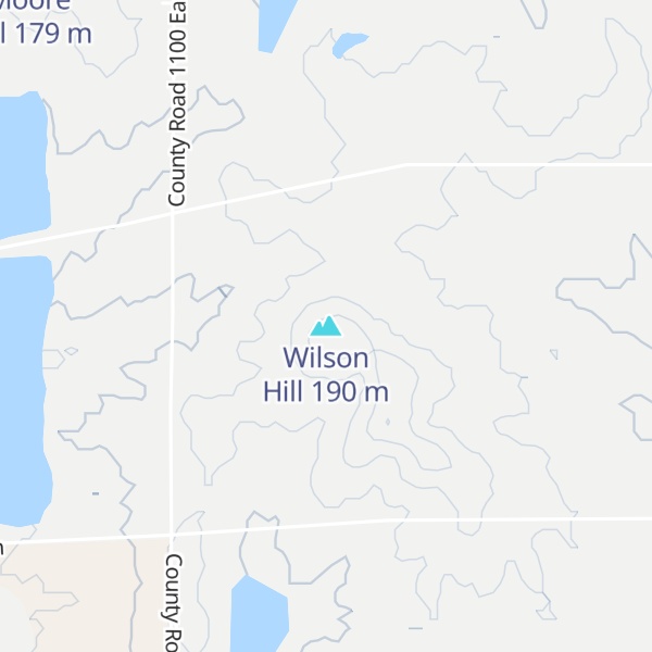 Map of Wilson Hill