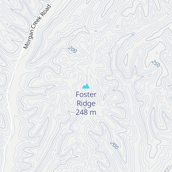 Map of Foster Ridge