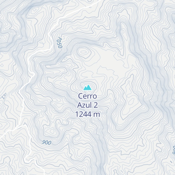 Map of Cerro Azul 2
