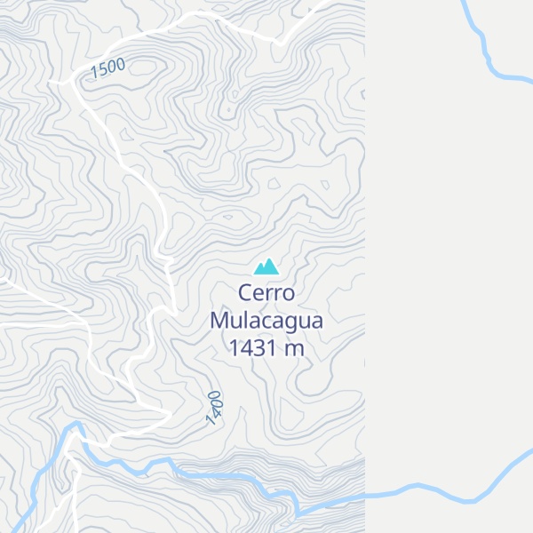 Map of Cerro Mulacagua