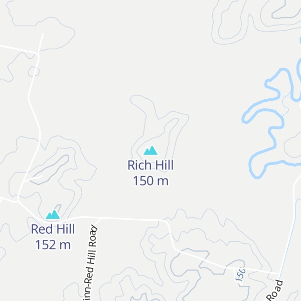 Map of Rich Hill