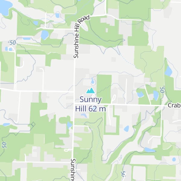 Map of Sunny Hill