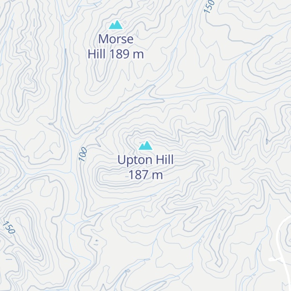 Map of Upton Hill