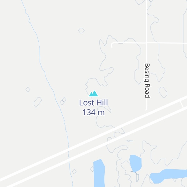 Map of Lost Hill