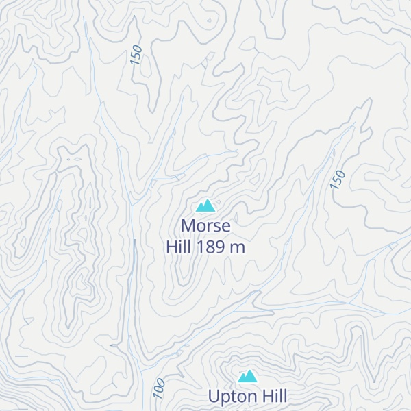 Map of Morse Hill
