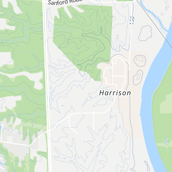Map of Pottsville Hill