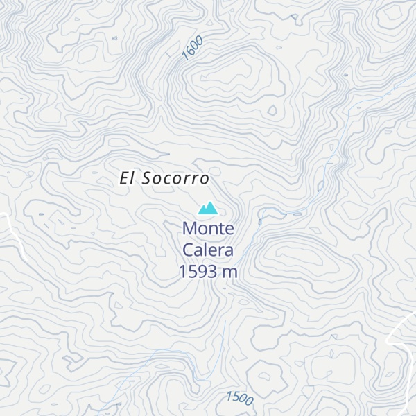 Map of Monte Calera