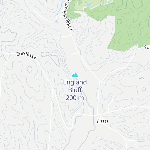 Map of England Bluff