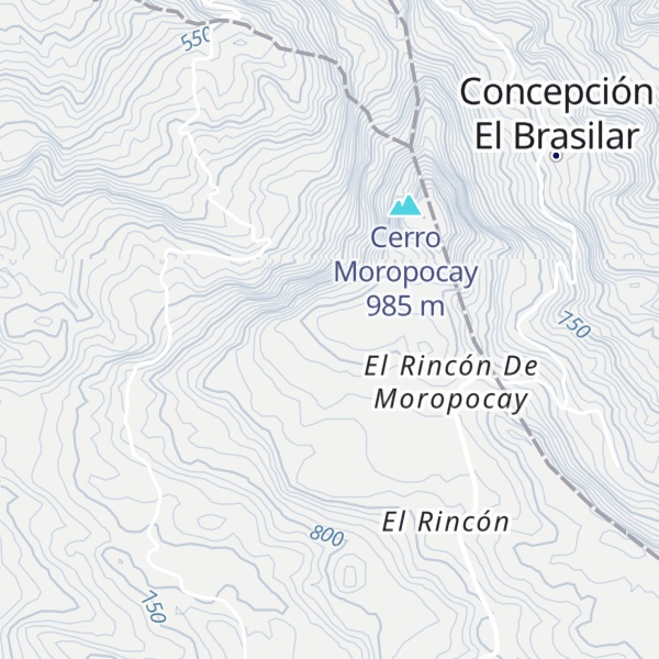 Map of Cerro Pueblo Viejo