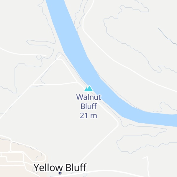 Map of Walnut Bluff