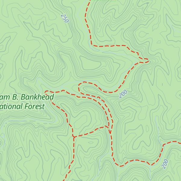 Map of Needles Eye