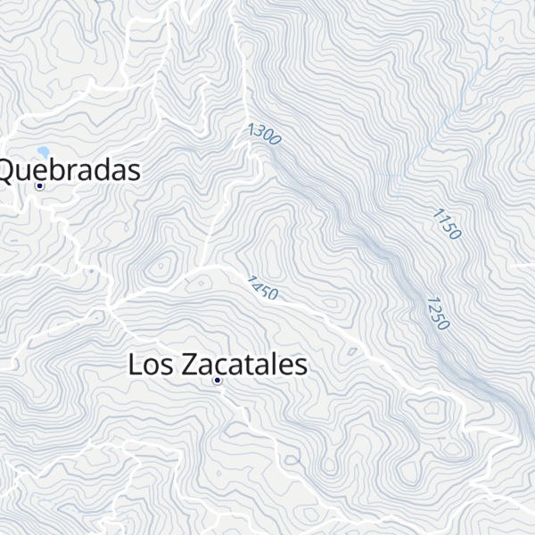 Map of Cerro El Picacho