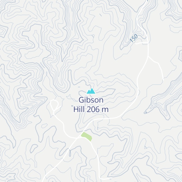 Map of Gibson Hill