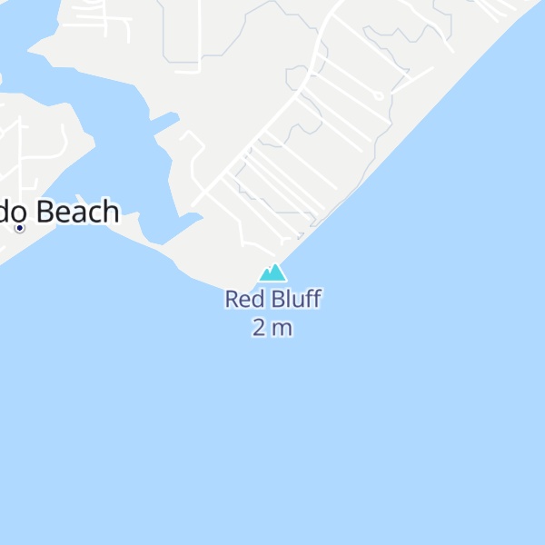 Map of Red Bluff