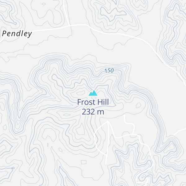 Map of Frost Hill