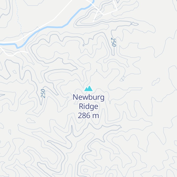 Map of Newburg Ridge