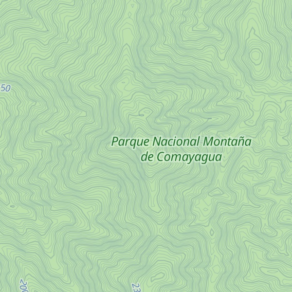 Map of Cerro El Portillo