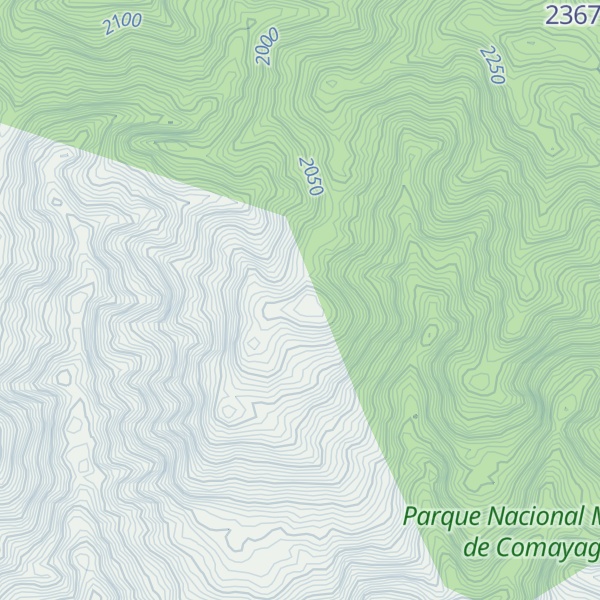 Map of Monte de El Cubo