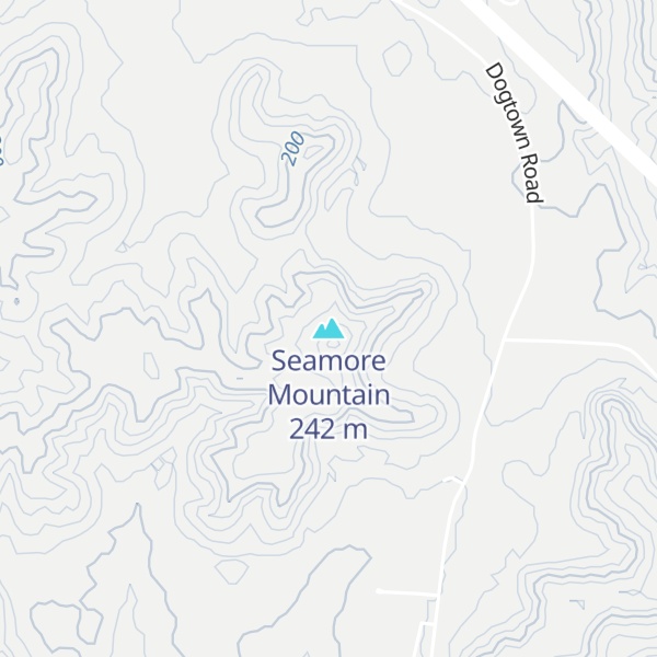 Map of Seamore Mountain